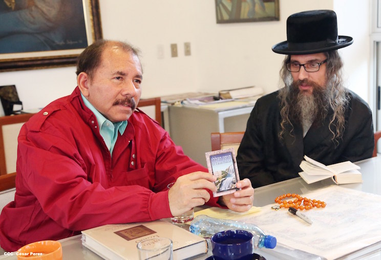 Presidete Daniel se reúne con rabino Yechiel Zayde